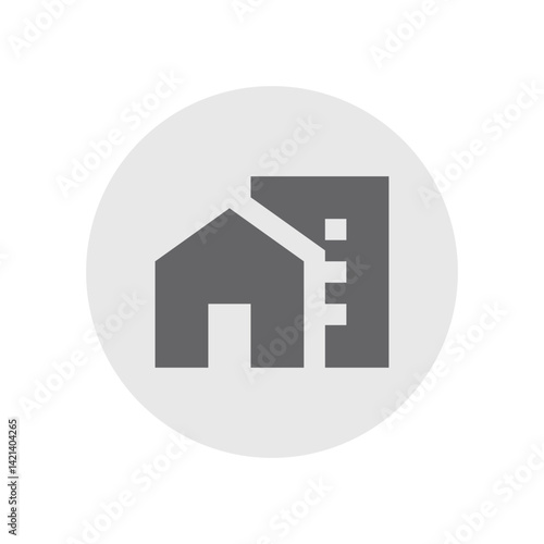 Home Work Map Icon