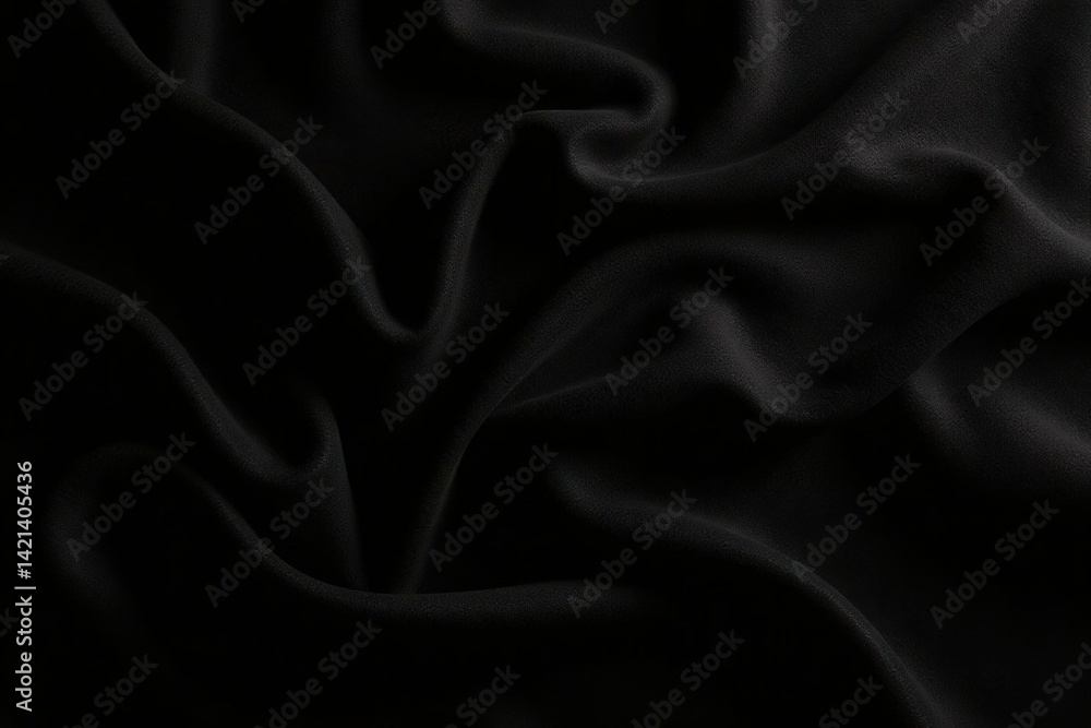 Sleek, black velvet backdrop Smooth, shadowed texture , studio, banner, black Sleek, black velvet backdrop Smooth, shadowed texture , studio, banner, black
