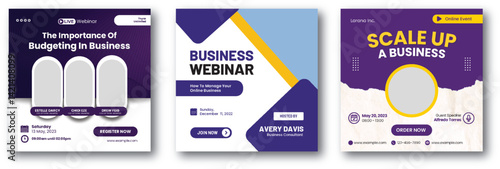 Elevate Your Expertise: Captivating Business Webinar Social Media Promos