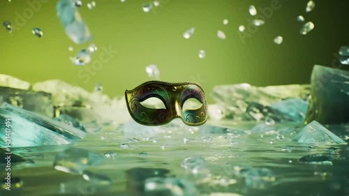 Crystalline Silence: The Mask and the Void
