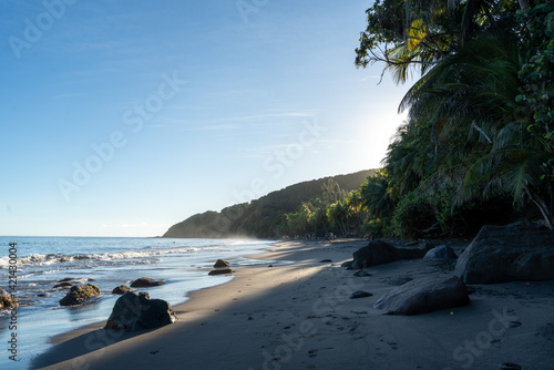 Plage de Grande Anse auf Basse Terre / Guadeloupe / Strand / Frankreich / Karibik