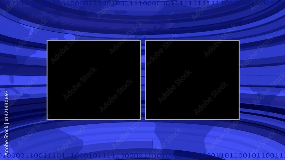 World Map background .Check out this seller’s other videos for more Template intro World breaking news Studio loop Background for stock market news report and breaking news .