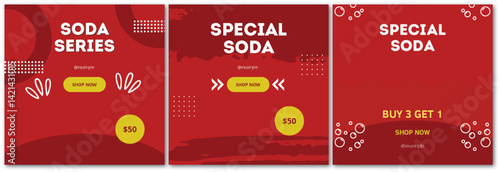 Striking Red Soda Promotion: Special Series and Exclusive Deals