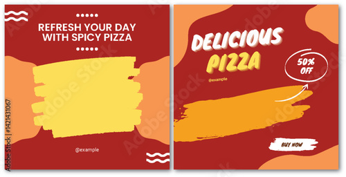 Invigorating Pizza Delight: A Culinary Refreshment for Your Senses