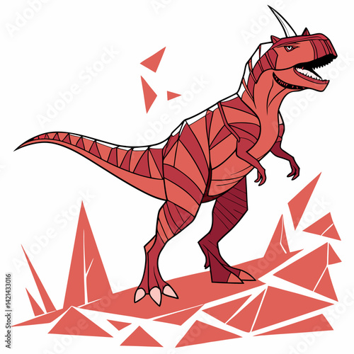 Carnotaurus – Angular Modern Vector Style