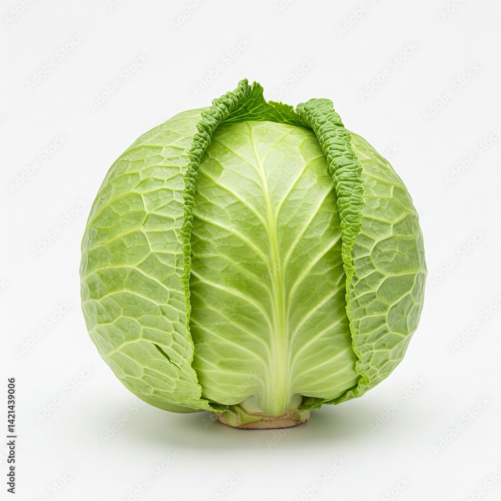 Fototapeta premium cabbage isolated on white background