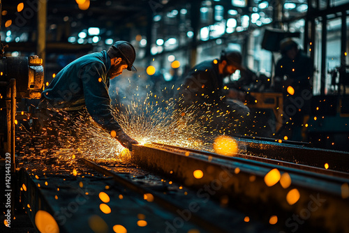 welder at the factory