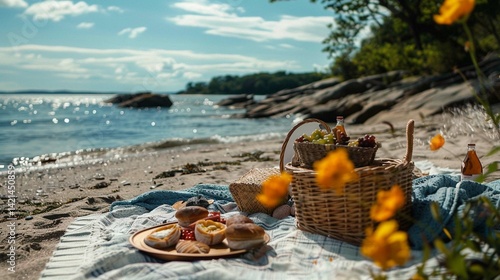 picnic in the garden