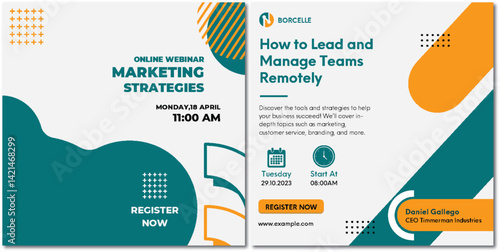 Webinar Promotion: Mastering Remote Team Leadership and Marketing Strategies