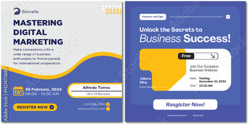 Elevate Your Brand: Digital Marketing Mastery and Business Webinar Announcement