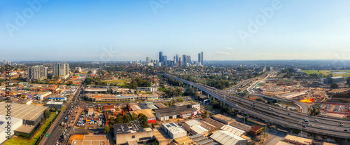 Tableau sur toile D Auburn Parra road to parramatta pan