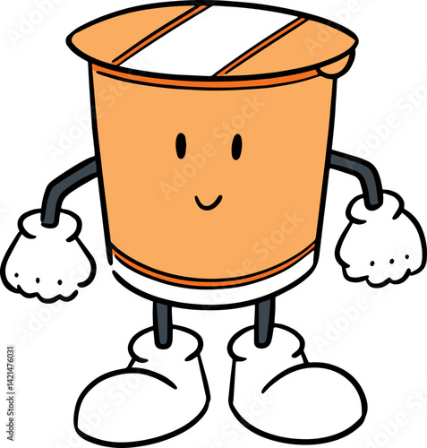 Illustration of noodle

