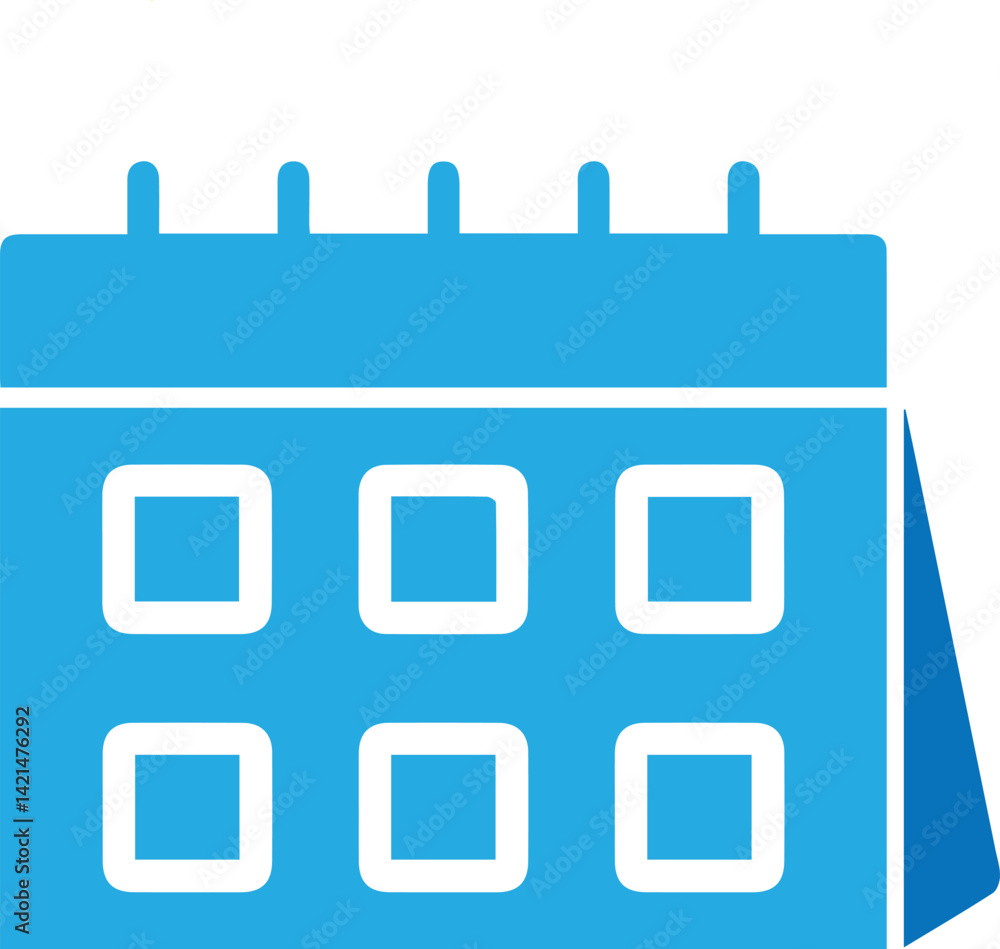 Editable Calendar Vector 