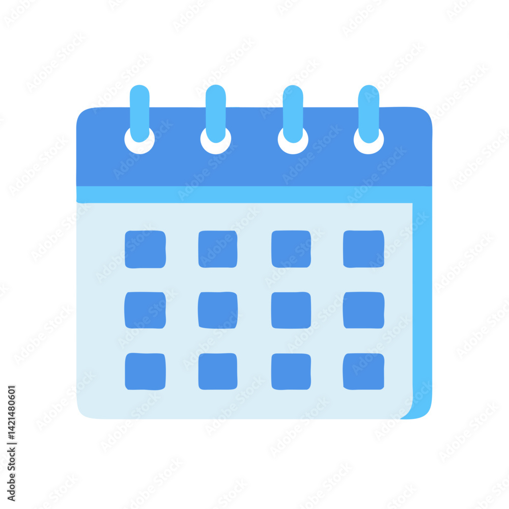 Calendar Icon: A simple, elegant illustration of a classic calendar, perfect for representing schedules, appointments, and time management. Calendar Icon: A simple, elegant illustration of a classic calendar, perfect for representing schedules, appointments, and time management.