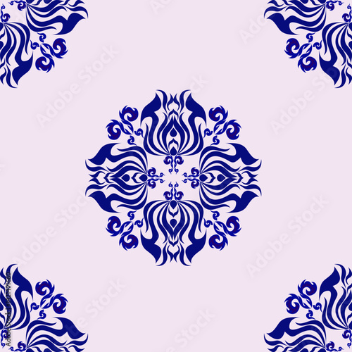 abstract floral background Fabric pattern bedsheet 