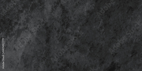 Abstract design with old wall texture cement dark black and paper texture background. Realistic design are space of Studio dark room concrete wall grunge texture .Grunge paper texture design .	
