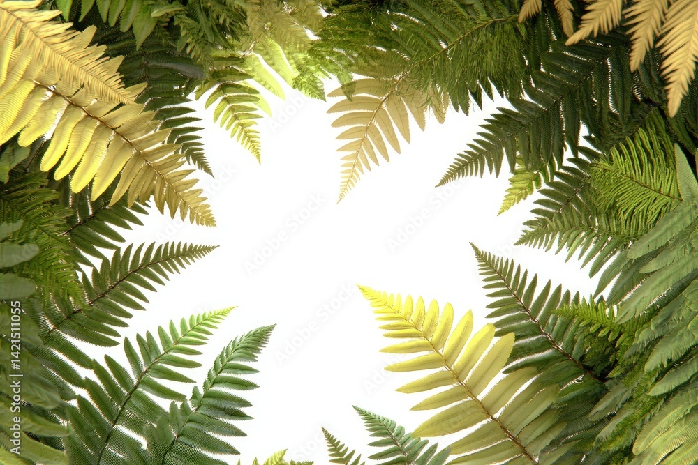 Fern frame design Fern frame design