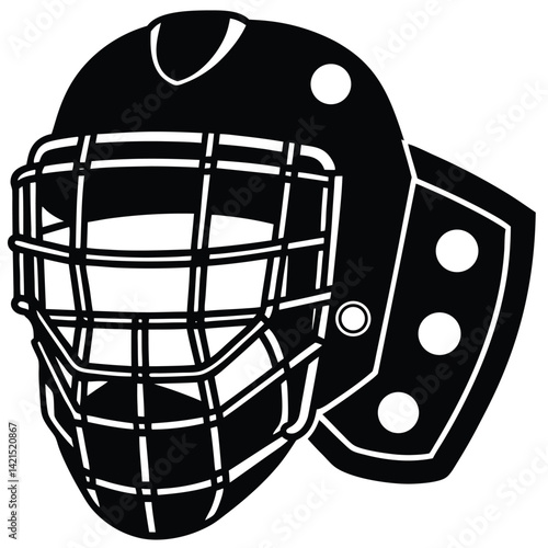 Photography Goalie Preparing for Attack