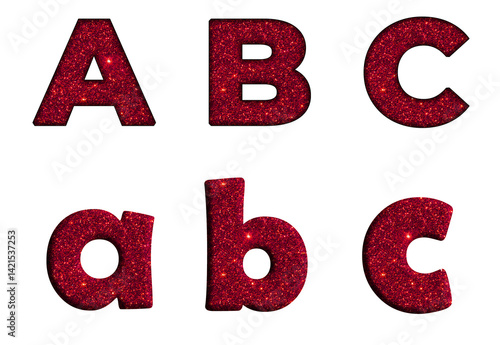 Red glitter Bling texture Foil   A, B, C  Alphabet letter text typography font  copy.png