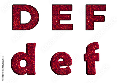 Red glitter Bling texture Foil   D, E, F  Alphabet letter text typography font  copy.png