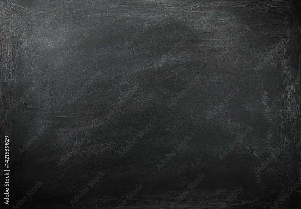 Naklejka premium Dark Slate Textured Surface Background for Graphic Design â€“ Moody Chalkboard Texture with Rough, Uneven Feel and Soft Lighting