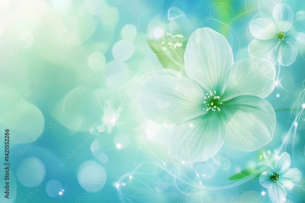 soft flare bloom, glowing thread, background soft flare bloom, glowing thread, background