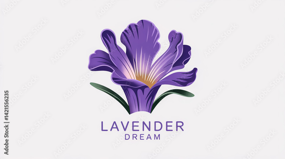A set of vector illustration of Lavender flower A set of vector illustration of Lavender flower