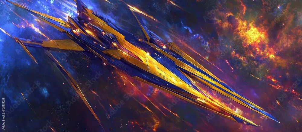 Golden Spaceship in Cosmic Conflict
