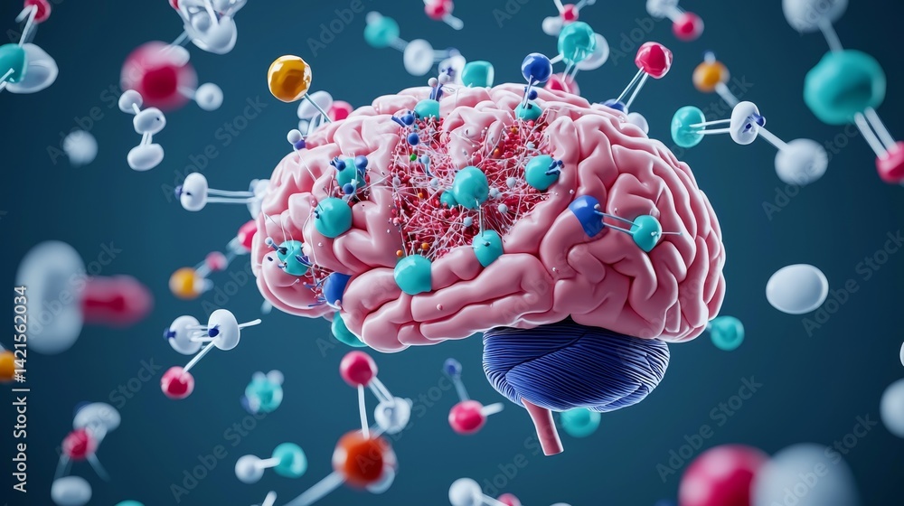 Animated Brain Representation Featuring Neurodegeneration and Molecular Interactions Animated Brain Representation Featuring Neurodegeneration and Molecular Interactions