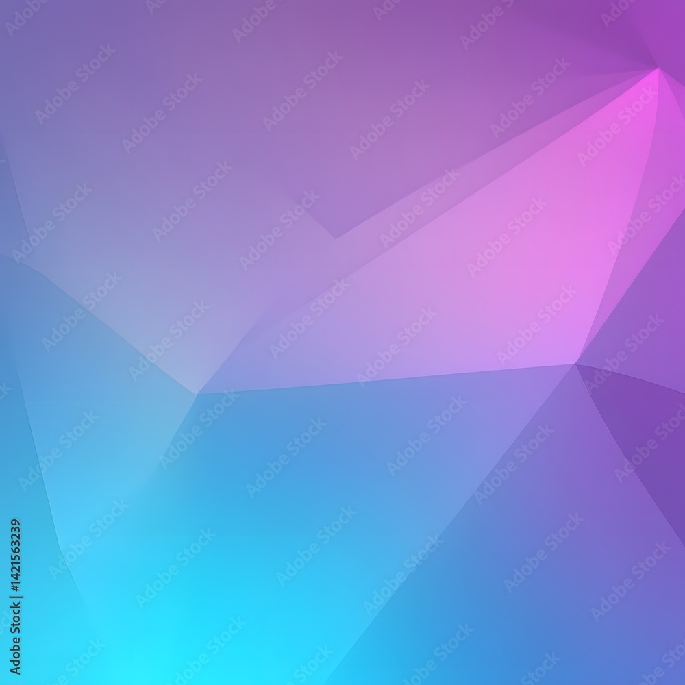 Abstract Geometric Polygon Background Purple Blue Gradient Abstract Geometric Polygon Background Purple Blue Gradient