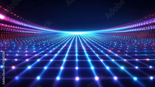 Futuristic digital pathway