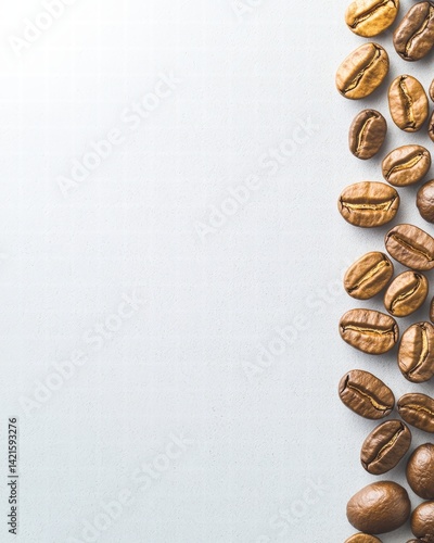A combination of coffee beans displaying their rich texture and flavor for coffee enthusiasts