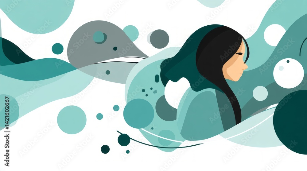 Fototapeta premium mental health background