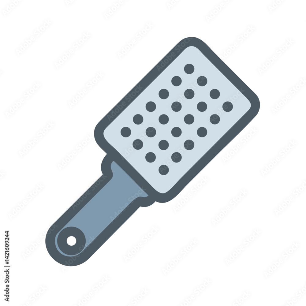 Grater Icon Representing Food Shredding Tool and Kitchen Equipment Grater Icon Representing Food Shredding Tool and Kitchen Equipment