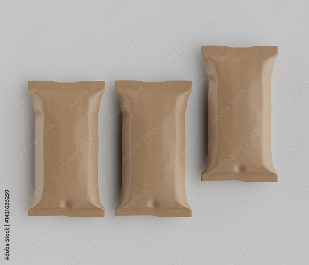 Chocolate bar brown color isolated on gray background, 33 render illustration Chocolate bar brown color isolated on gray background, 33 render illustration