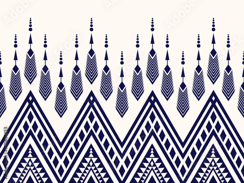 Geometric ethnic pattern. Geometric ethnic pattern, Navajo, Native American tribal fabric design for clothing, textile, wrapping, background, wallpaper, carpet, embroidery, vector, illustration design
