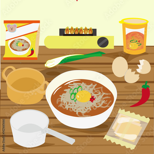 Ramen Time: Gather Your Ingredients