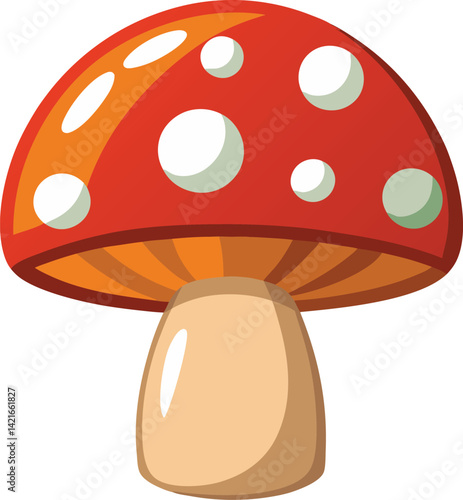 mushroom vector art 
