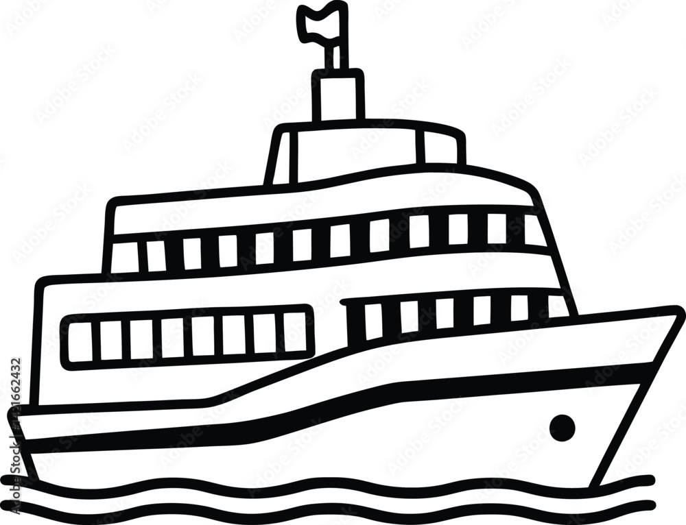 ferry vector illustration ferry vector illustration