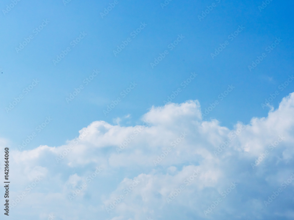 4月の山から 青空と雲08 4月の山から 青空と雲08