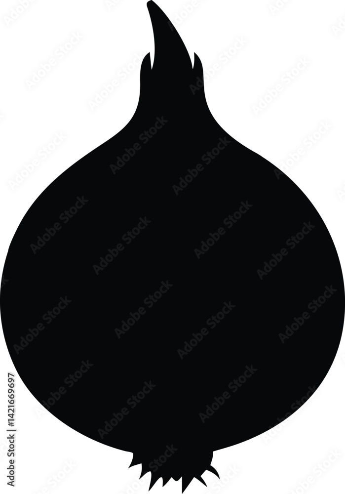 Fototapeta premium Onion vector art 