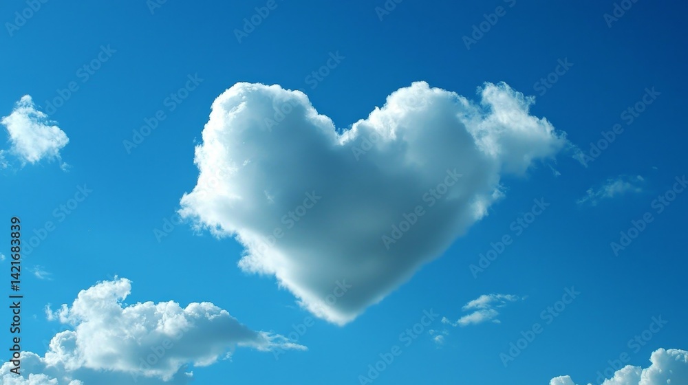 Heart Cloudscape Love is in the Air, Clouds, Sky Heart Cloudscape Love is in the Air, Clouds, Sky