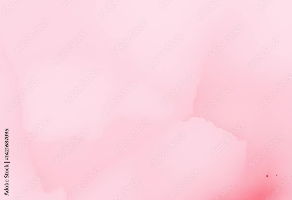 Obraz premium Soft, blush pink watercolor wash with vibrant, textured hues, blush, design