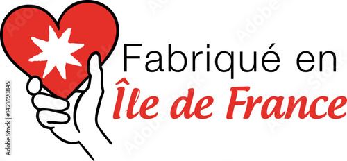 Logo fabriqué en Île de France produits de nos régions