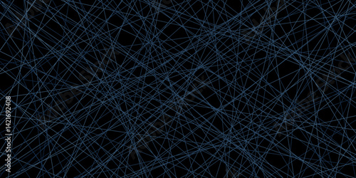 Hand drawn lines. Abstract pattern wave simple seamless, background. blue transparent material in triangle diamond shapes in random geometric pattern. Distress overlay vector textures.	