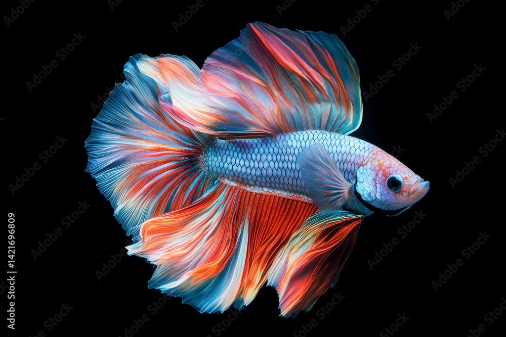 Fototapeta premium tropical fish in aquarium