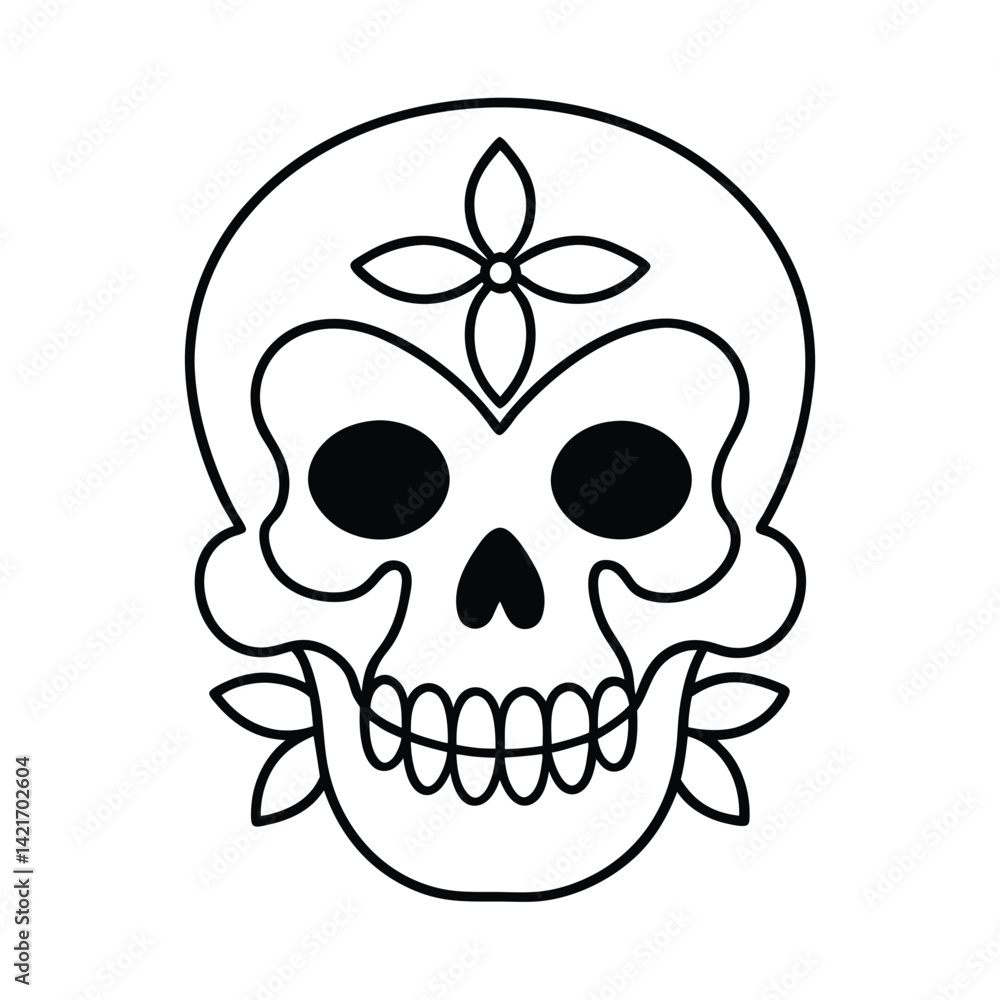 Fototapeta premium woven tribal ornament with repeated zigzag lines