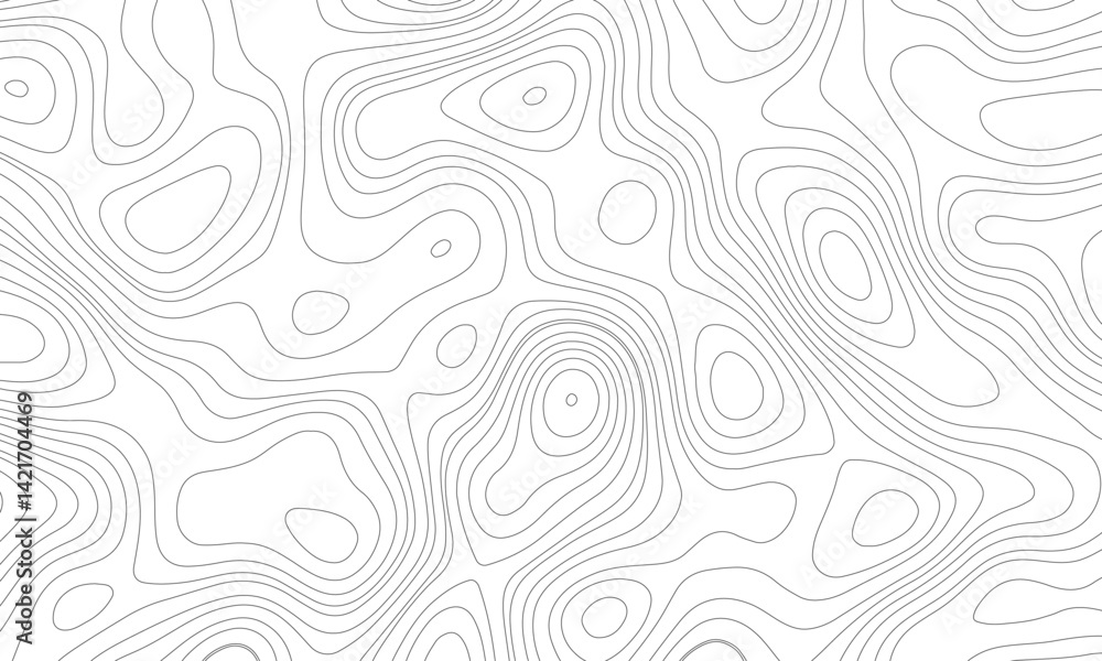 Abstract black and white topographic contours lines of mountains. background. Abstract modern white and black topographic contour map wavy line. Abstract black and white topographic contours lines of mountains. background. Abstract modern white and black topographic contour map wavy line.