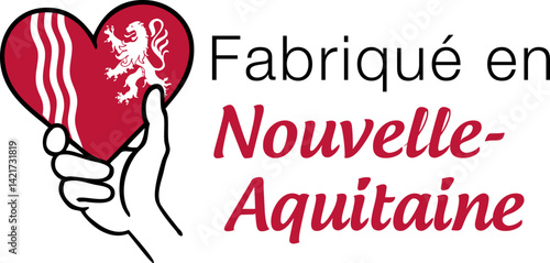 Logo fabriqué en Nouvelle-Aquitaine, produits de nos régions