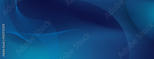 Abstract technology particles lines background